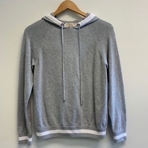Michael Kors Gray and White Hoodie